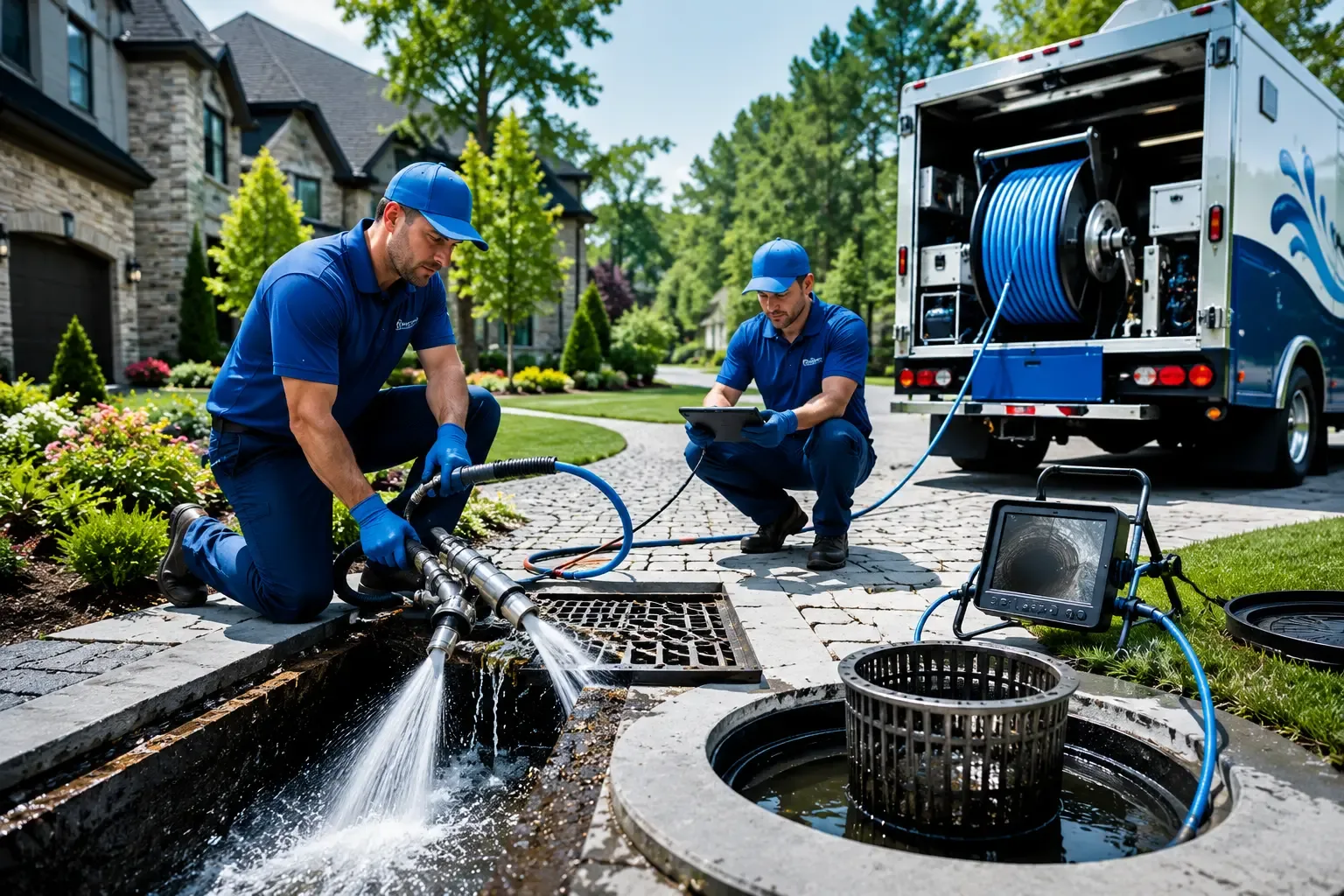 Local outdoor drain cleaning professionals in Langley, OK